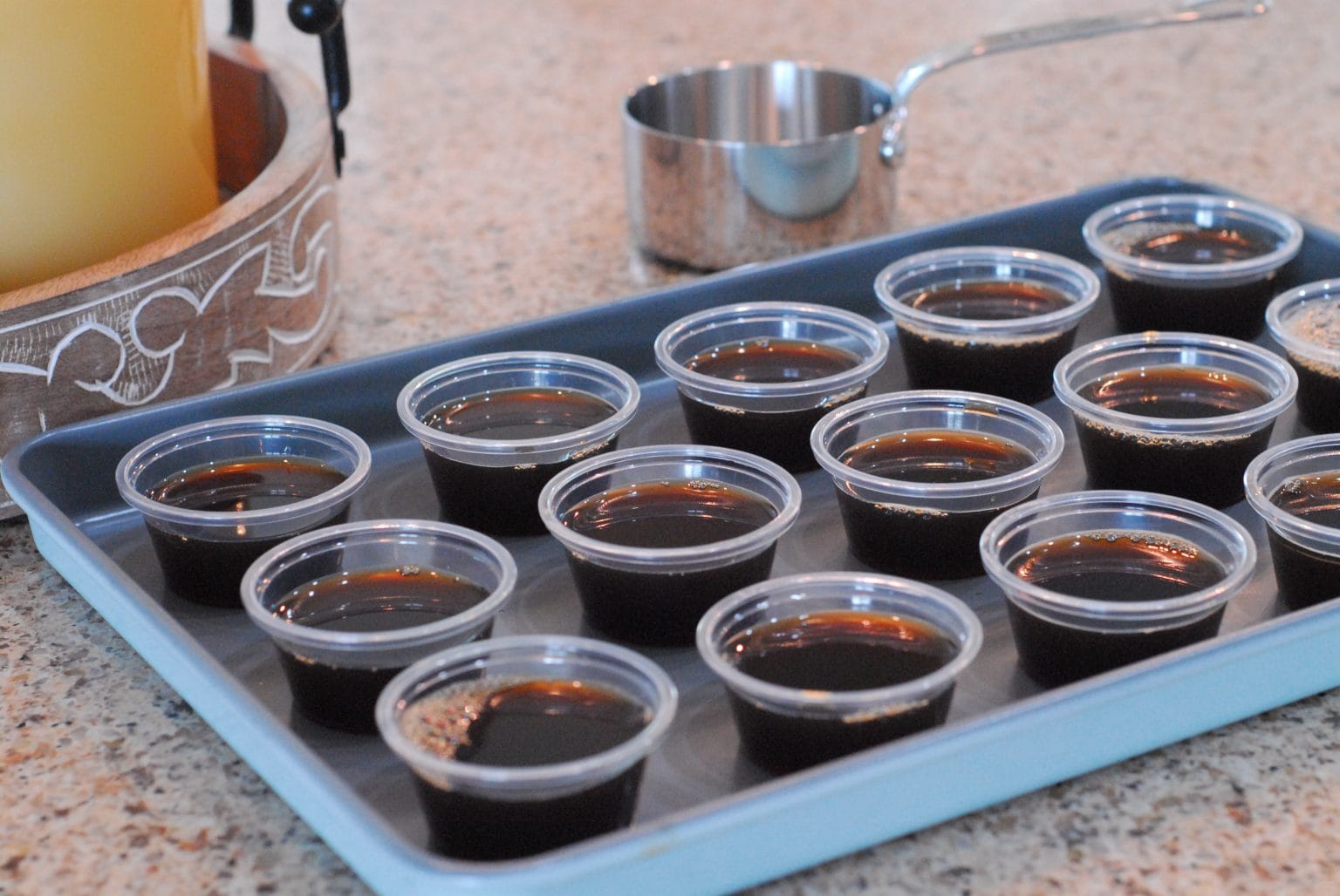 Love Espresso Martinis? Then you will LOVE these Espresso Martini Jello Shots! Easy Drinks and