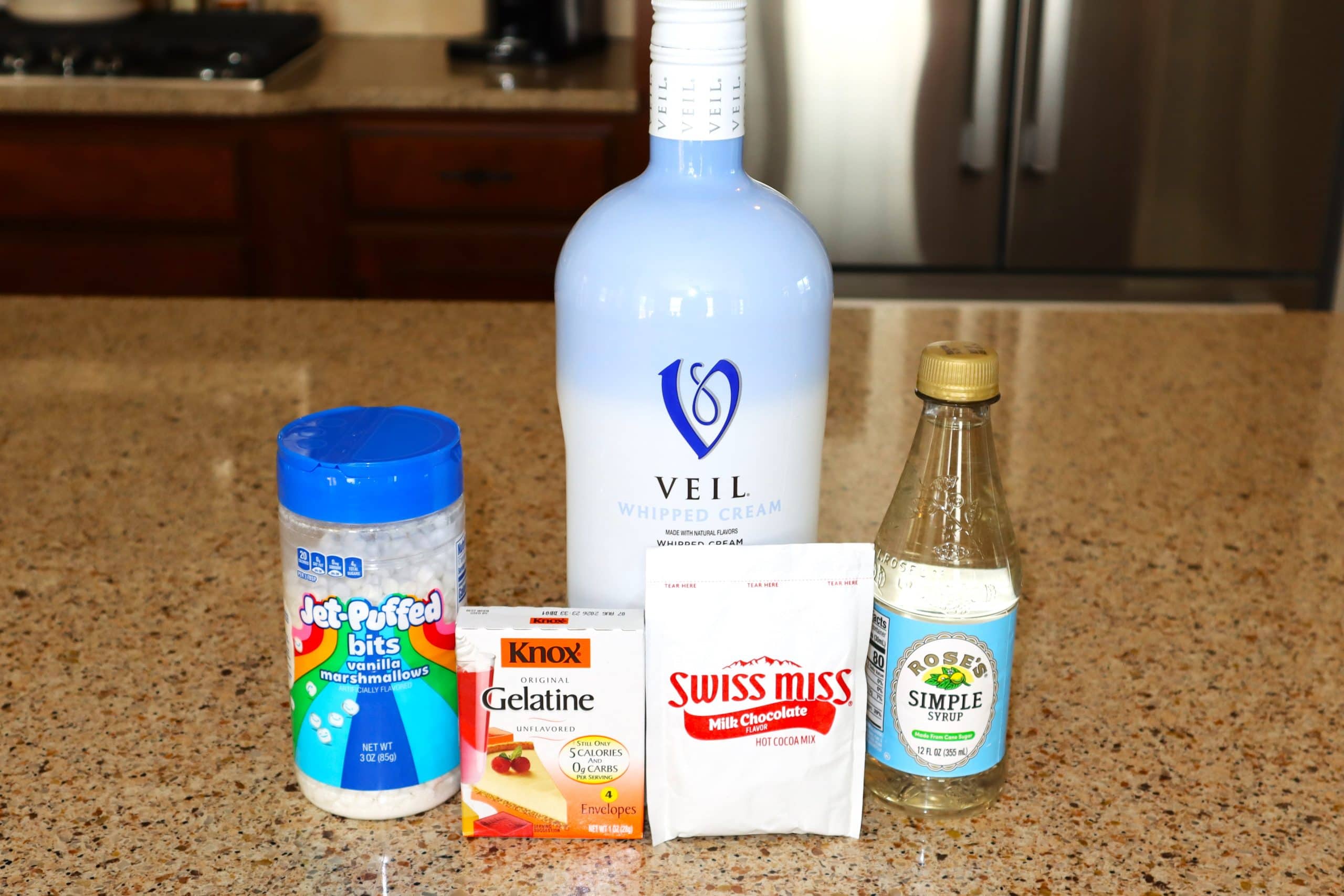 Hot Chocolate Jello Shot Ingredients