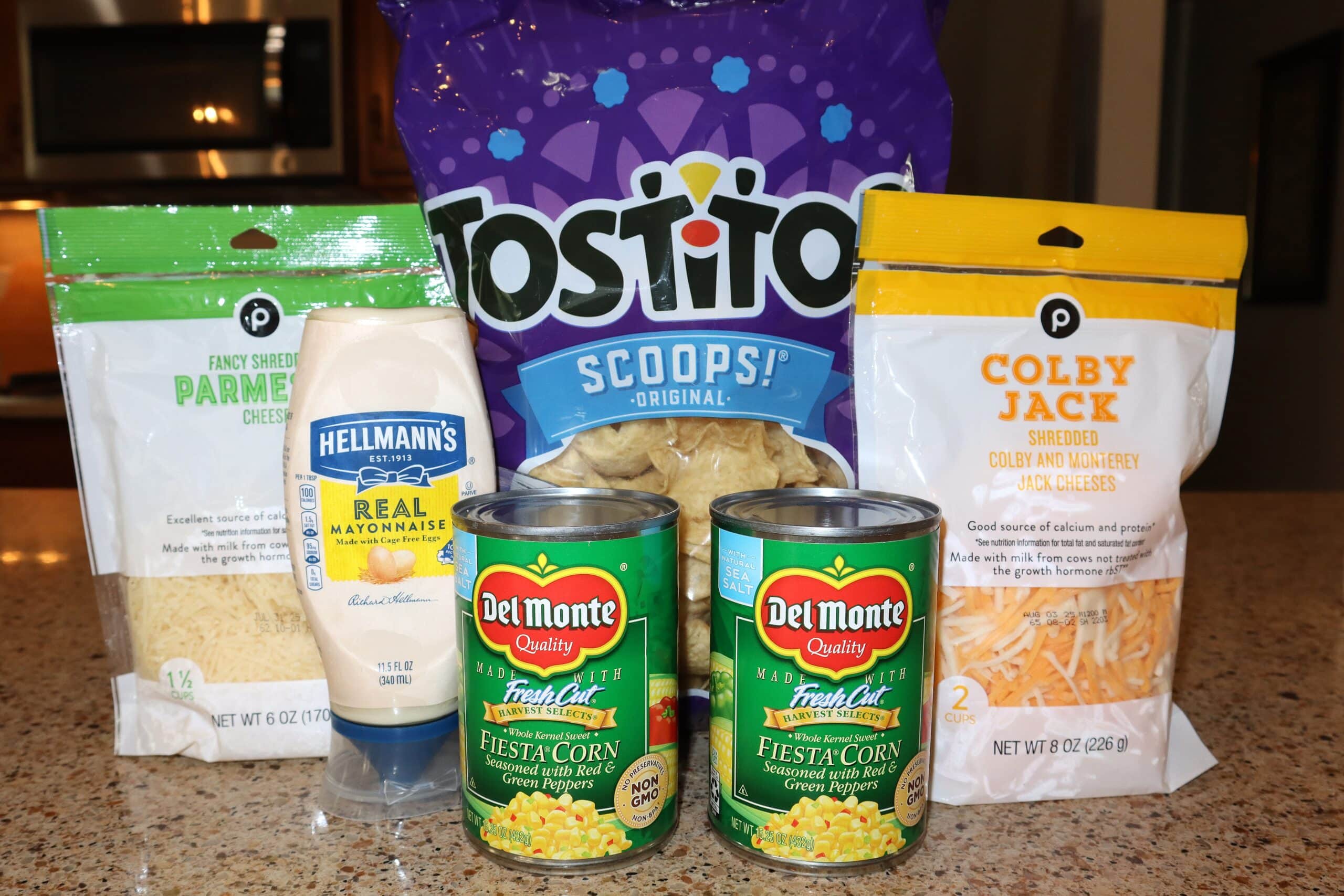 Easy Mexican Corn Dip Ingredients