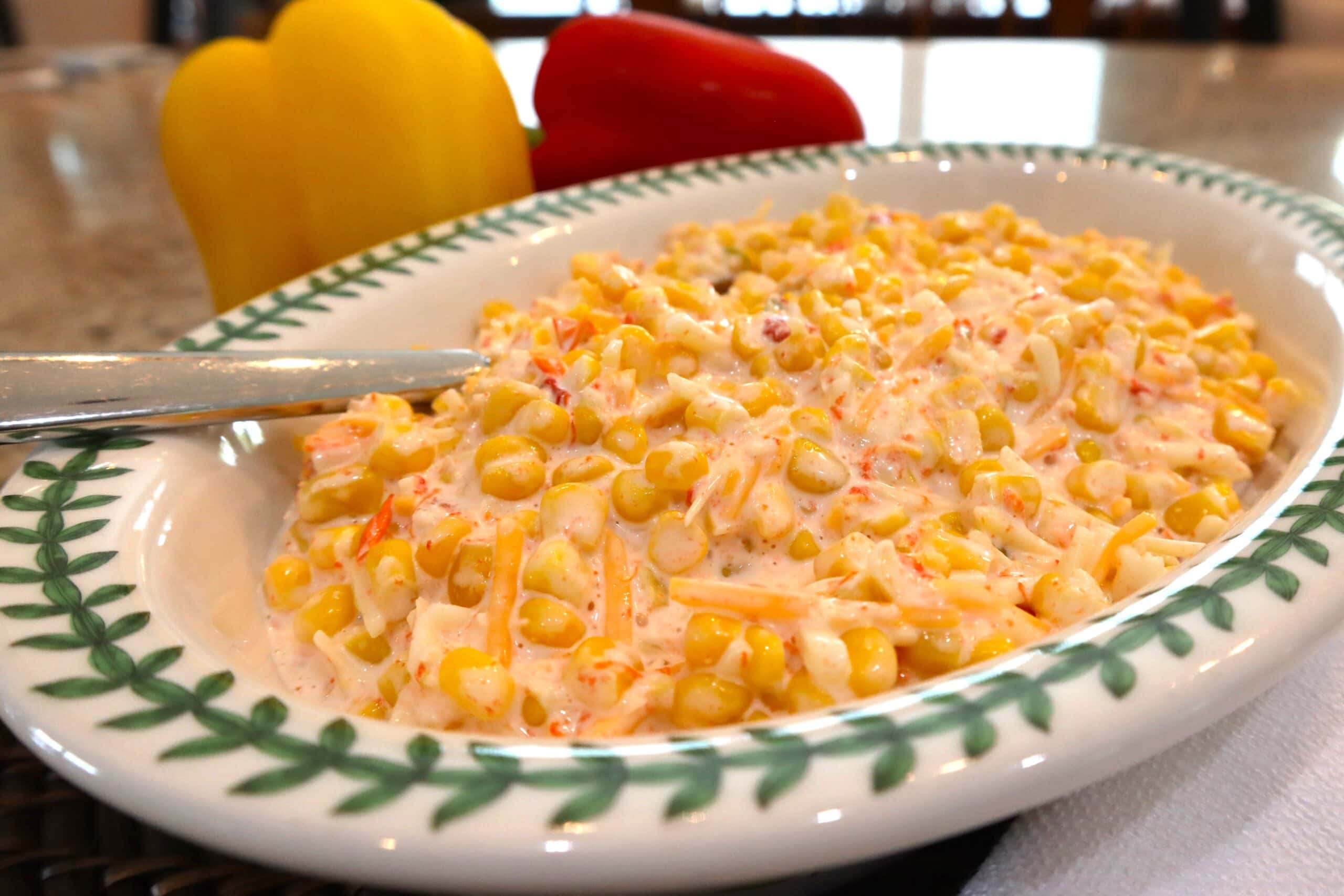 Cold 4-Ingredient Mexican Corn Dip