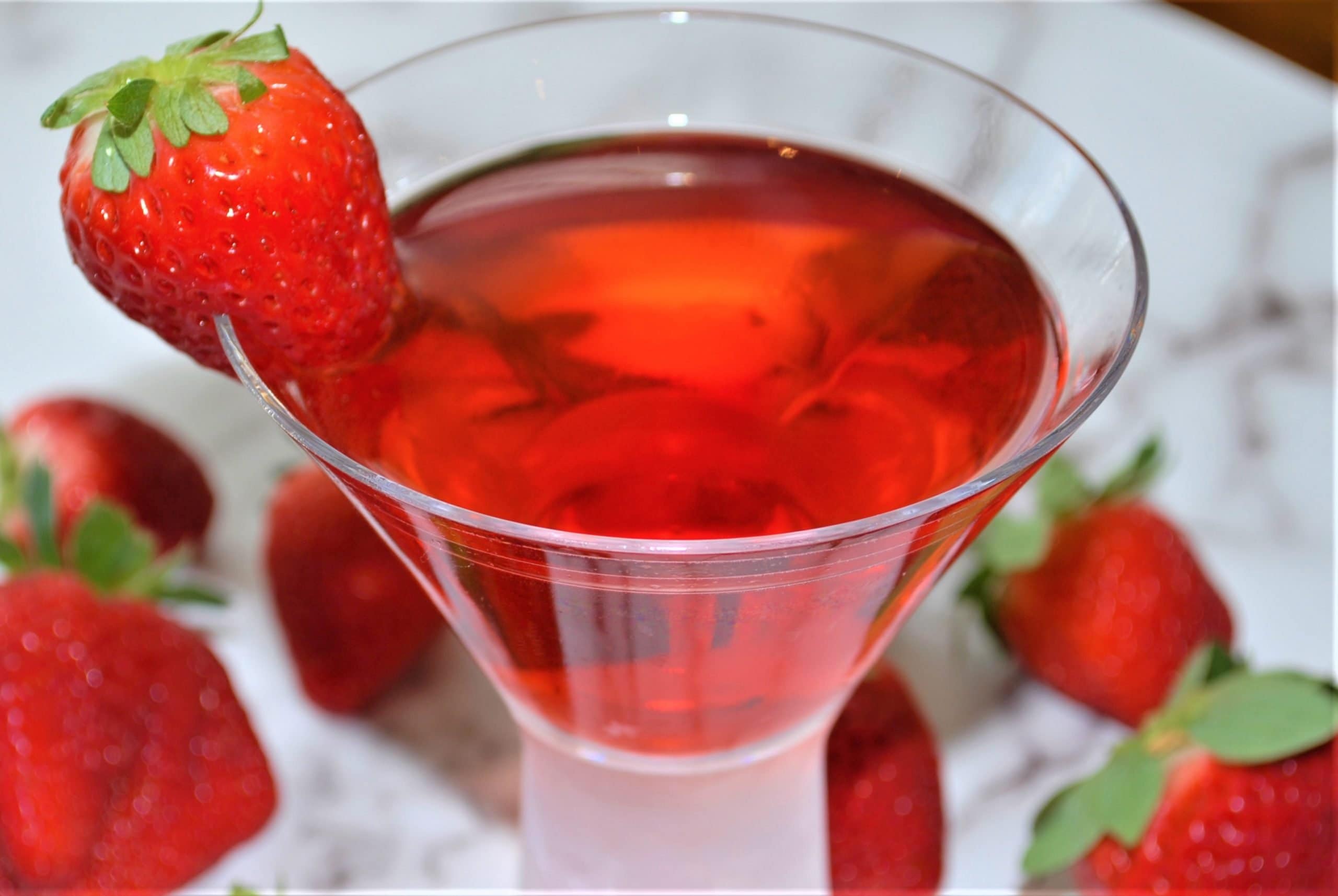 Simple and strawberry! See why you'll love this easy Strawberry Martini