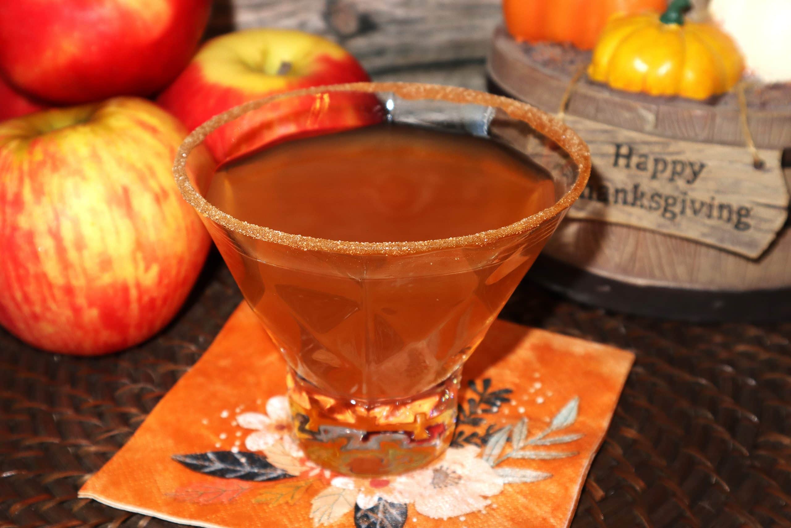 Caramel Apple Martini - The Best Autumn Cocktail for this Enchanting Season