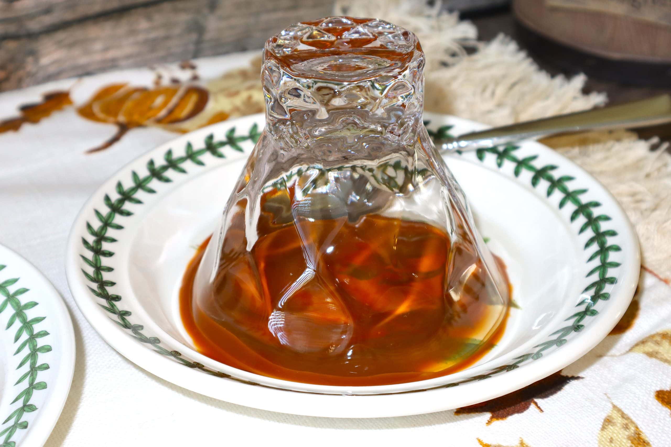 Caramel Syrup to Rim the Glass