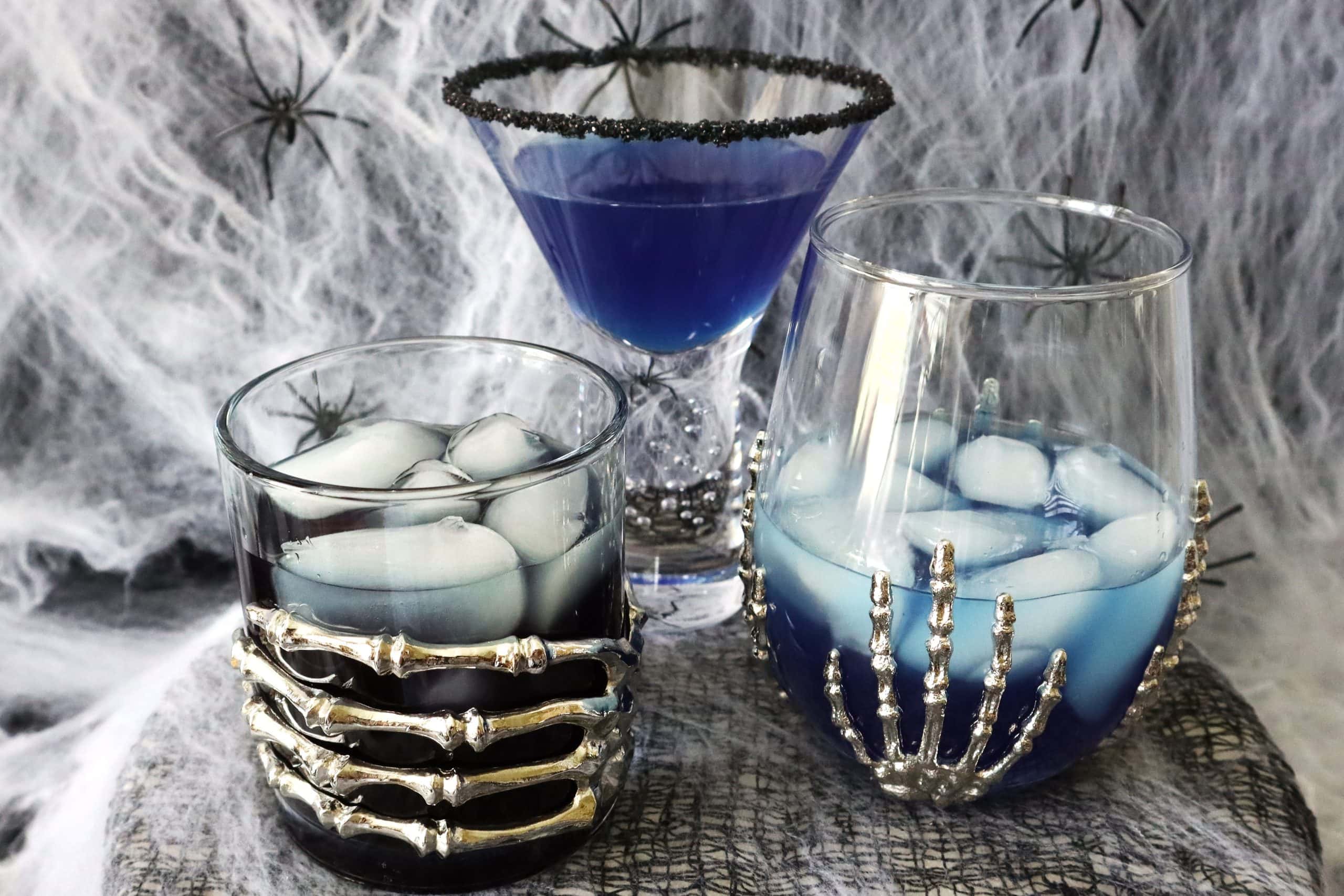 Can you feel it? Passionate panic, frightful fruit, hypnotizing Hpnotic - the Blu Martini