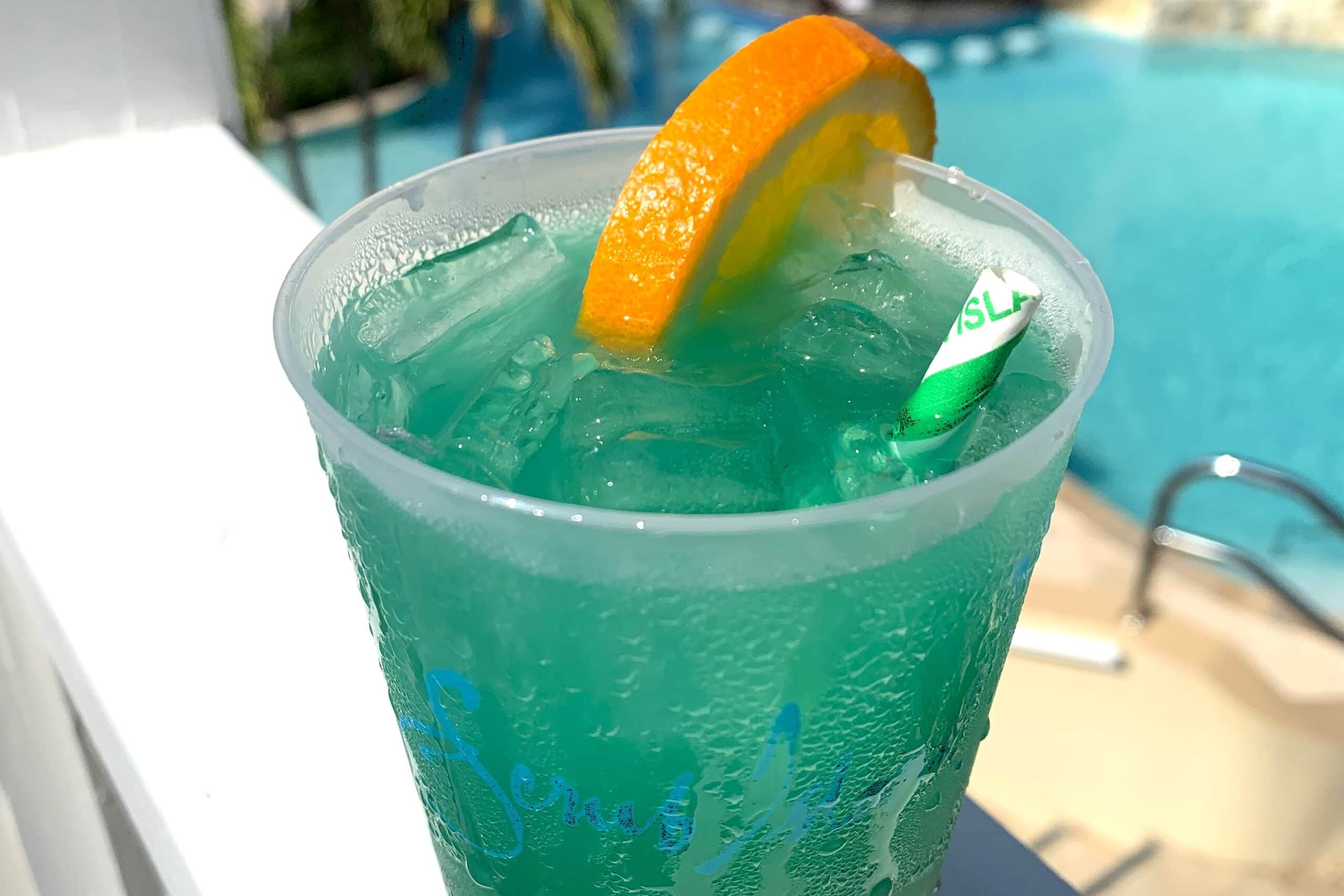 Blue Passion Cocktail, BVIs