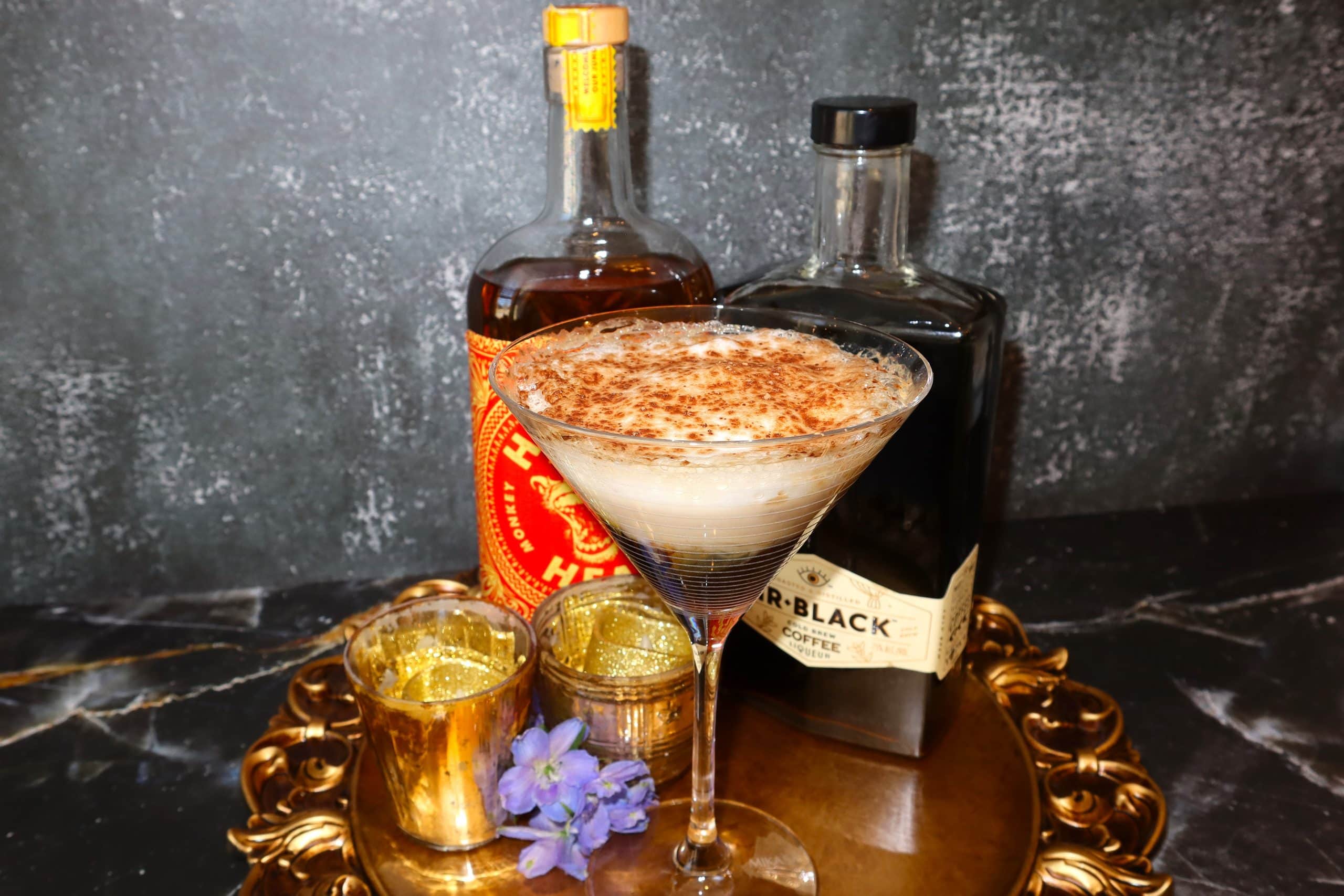 Indulge in Irresistible Flavors: The Decadent Monkey Slide Martini