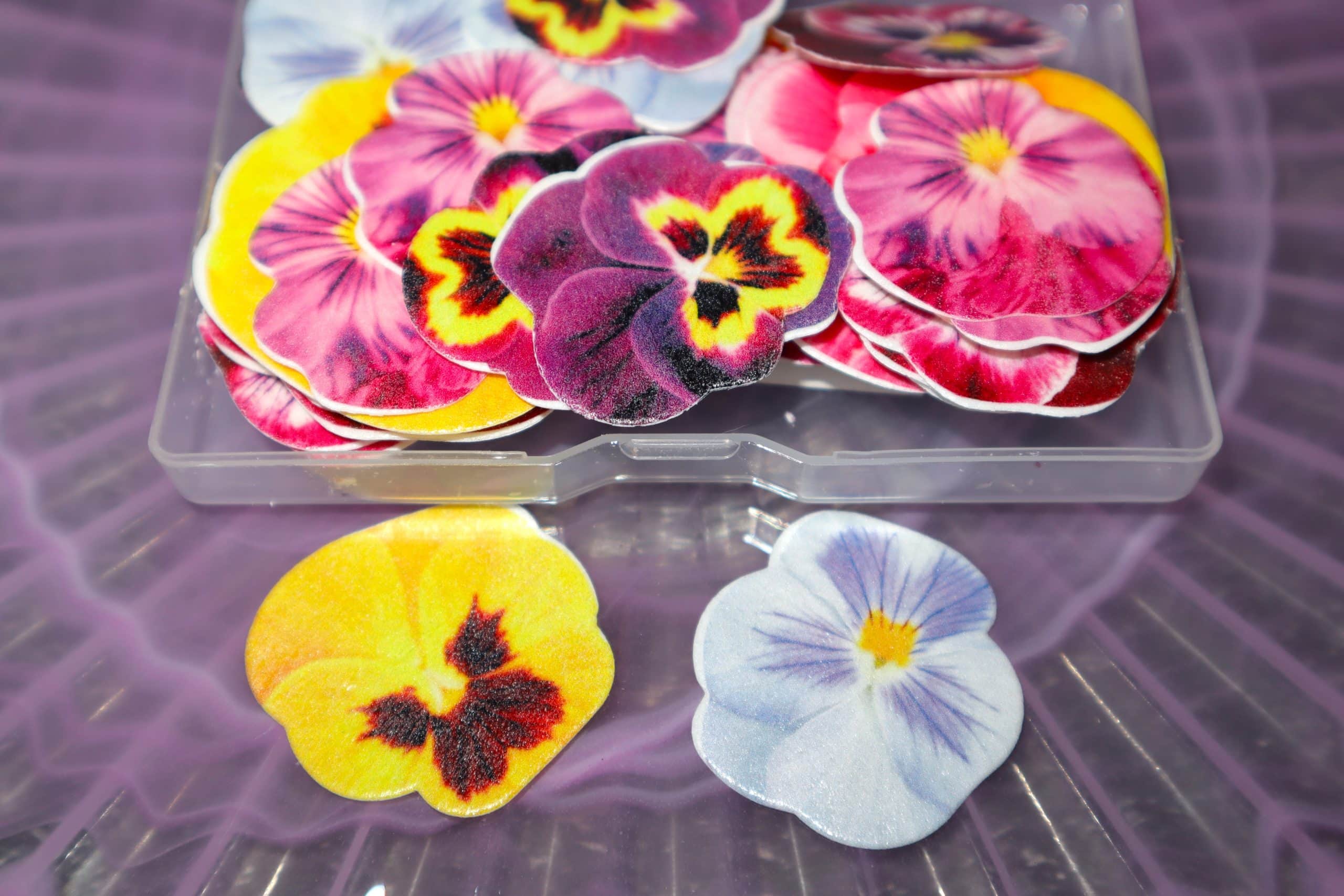 Wafer Edible Flowers