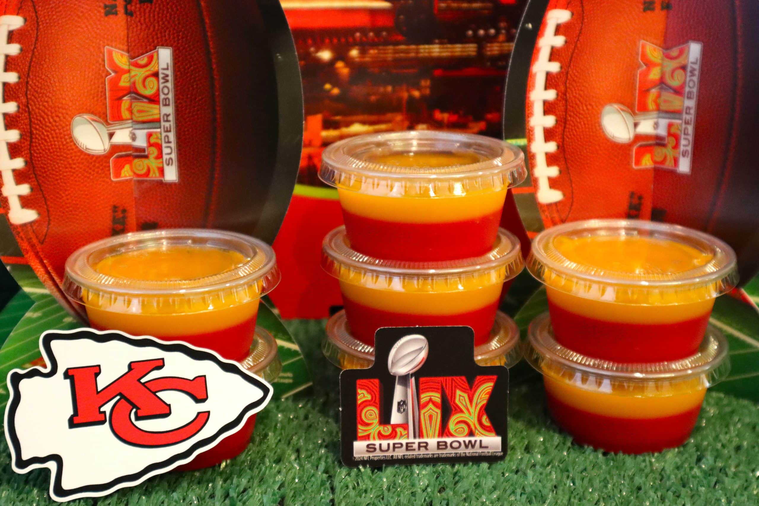 Kansas City Chiefs Jello Shots